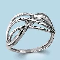 Кольцо, серебро, артикул LV51712