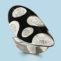 Кольцо, артикул LV51705, серебро