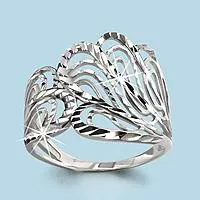 Кольцо из серебра, артикул LV51583