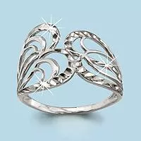 Кольцо, артикул LV51581, серебро