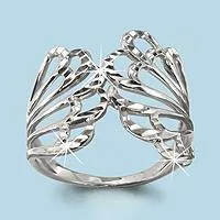 Кольцо, артикул LV51578, серебро