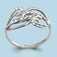 Кольцо из серебра, артикул LV51558