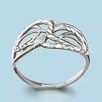 Кольцо, серебро, артикул LV51557