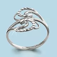 Кольцо из серебра, артикул LV51555