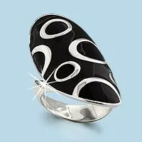 Кольцо из серебра, артикул LV51374