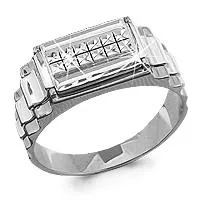 Кольцо, серебро, артикул LV51286