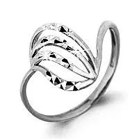 Кольцо, артикул LV50942, серебро