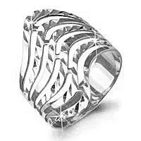 Кольцо, артикул LV50538, серебро