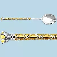 Ложка, серебро, артикул LV70604Т