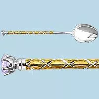 Ложка из серебра, артикул LV70604С