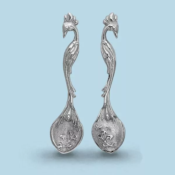 Ложка-сувенир, артикул LV70631, серебро