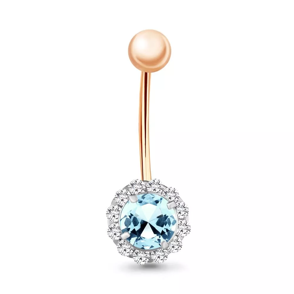 Пирсинг, золото, артикул LV970203к