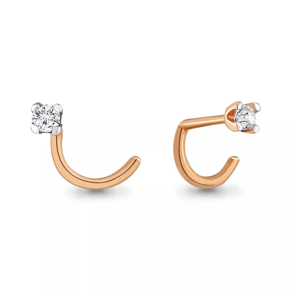 Пирсинг из золота, артикул LV970011к