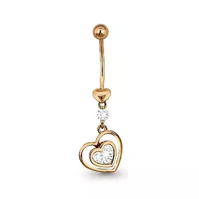 Пирсинг, артикул LV75509, золото