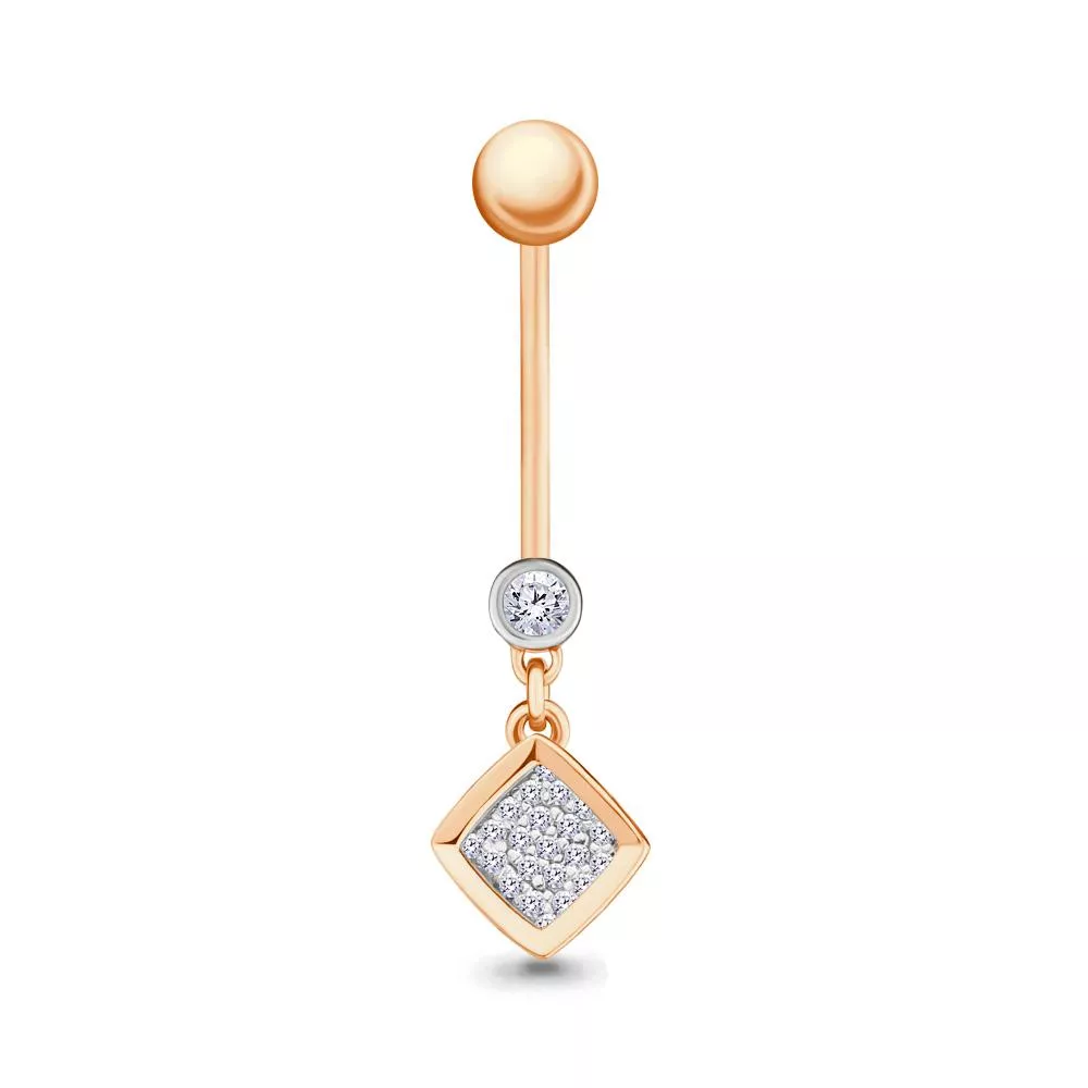 Пирсинг, артикул LV75507А, золото