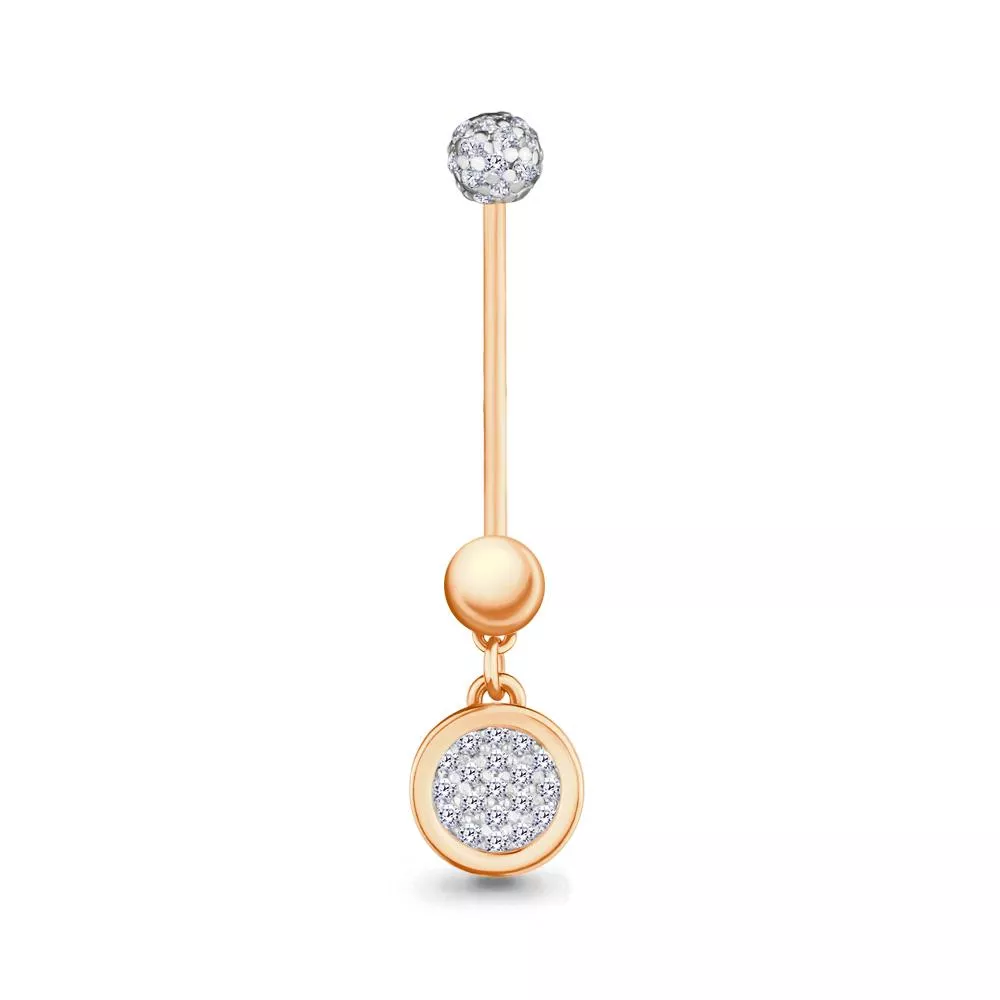 Пирсинг из золота, артикул LV75506А