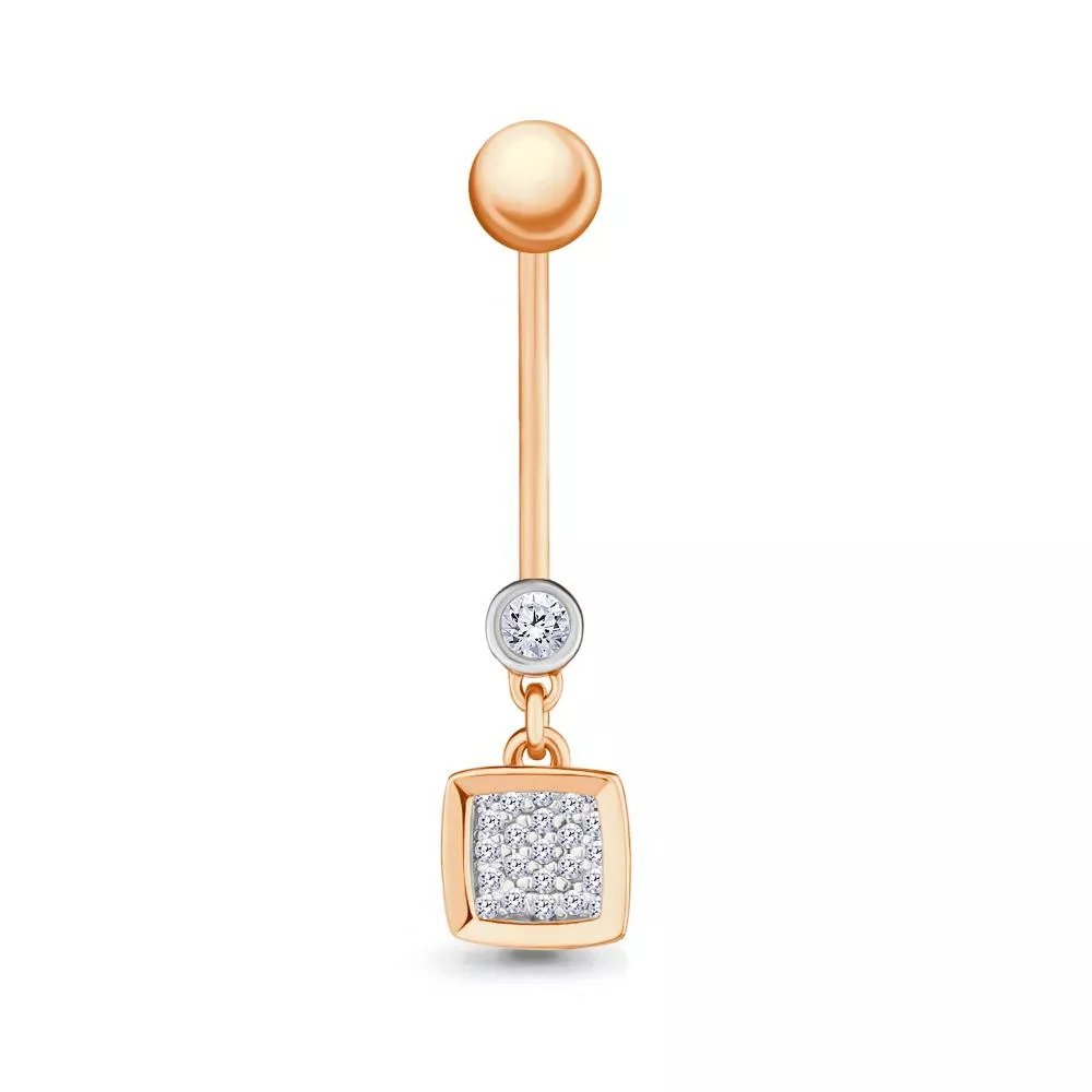 Пирсинг, золото, артикул LV75505А