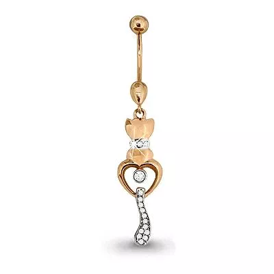 Пирсинг, артикул LV70596А, золото