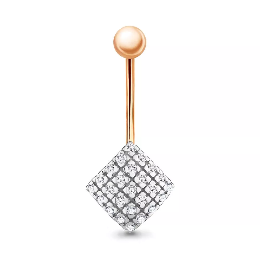 Пирсинг, артикул LV70539А, золото