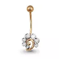 Пирсинг из золота, артикул LV70533А