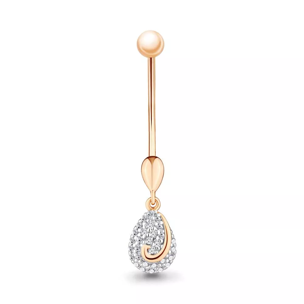 Пирсинг, артикул LV70532А, золото