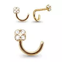 Пирсинг, золото, артикул LV70528А