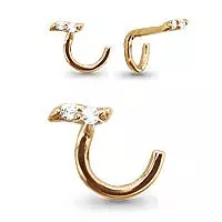 Пирсинг из золота, артикул LV70527А