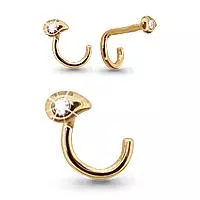 Пирсинг из золота, артикул LV70525А