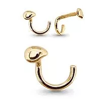 Пирсинг, золото, артикул LV70524