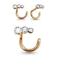 Пирсинг из золота, артикул LV70523А