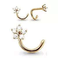 Пирсинг, золото, артикул LV70520А