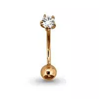 Пирсинг, артикул LV70511А, золото