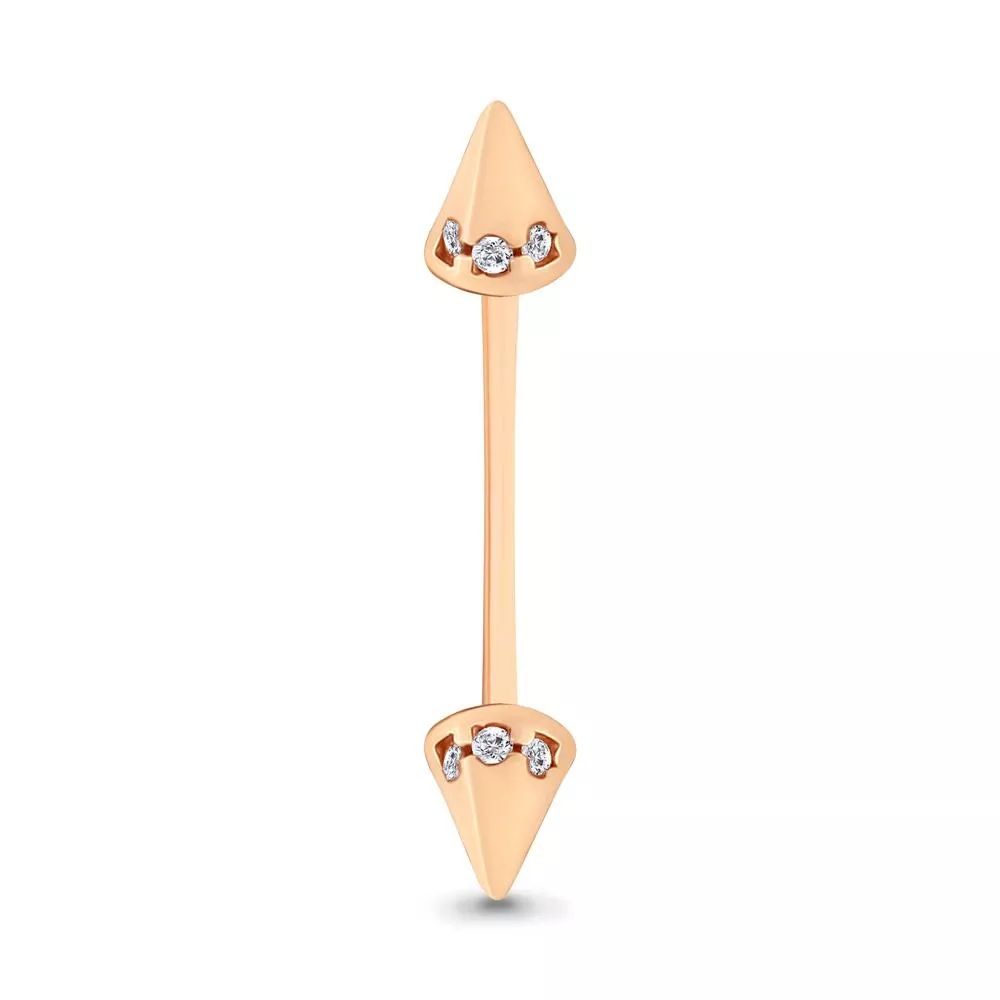 Пирсинг, артикул LV70506А, золото