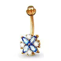 Пирсинг, золото, артикул LV70235