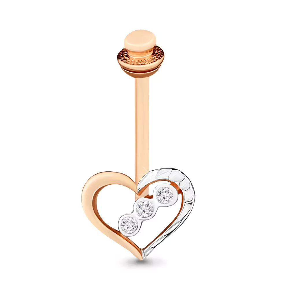 Пирсинг, золото, артикул LV70206