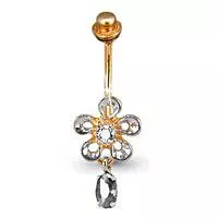 Пирсинг, золото, артикул LV70203