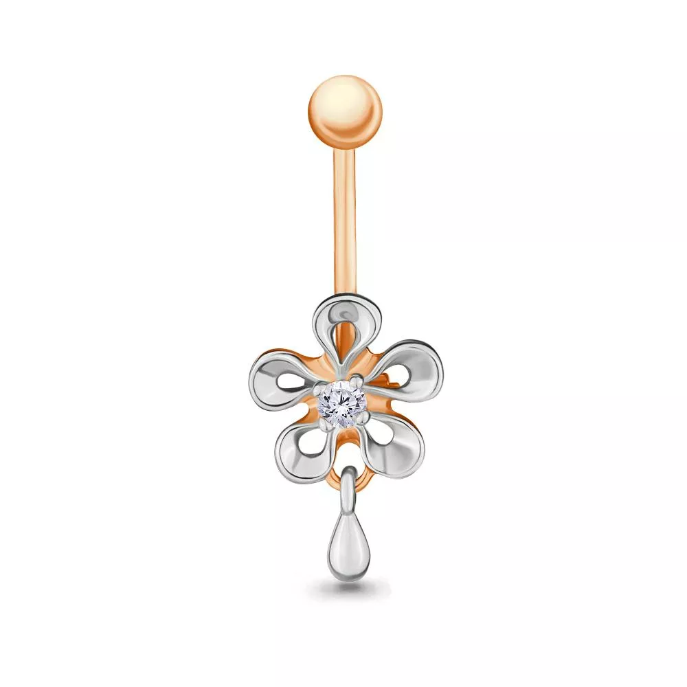 Пирсинг из золота, артикул LV70202