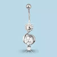 Пирсинг, серебро, артикул LV70545А