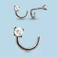 Пирсинг из серебра, артикул LV70521А