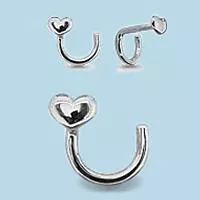 Пирсинг, серебро, артикул LV70518