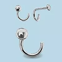 Пирсинг из серебра, артикул LV70516