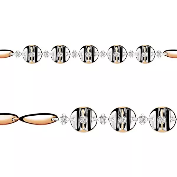 Браслет, артикул LV970376к, золото