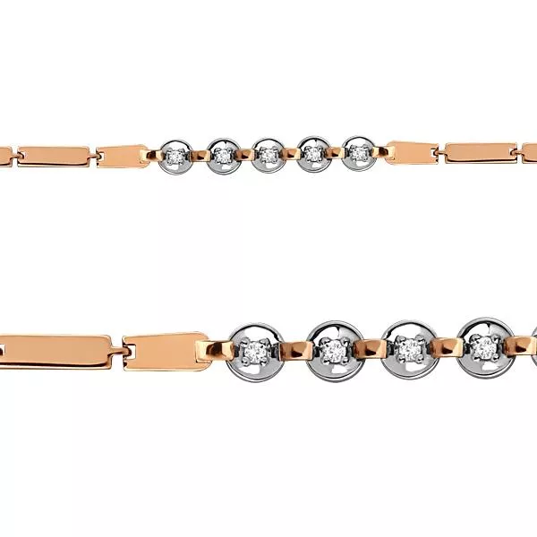 Браслет из золота, артикул LV970366к