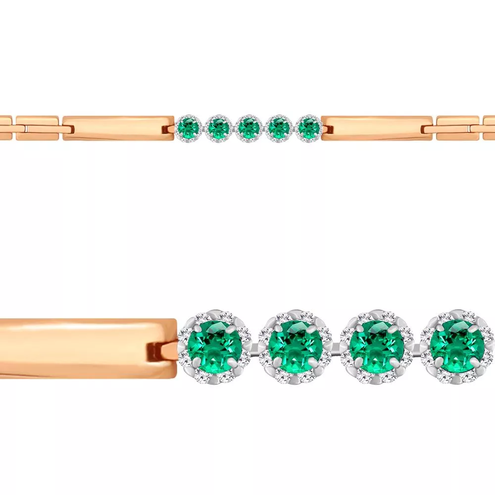 Браслет, золото, артикул LV970328к