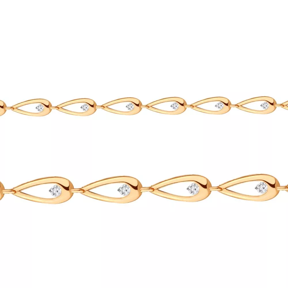 Браслет из золота, артикул LV970325к