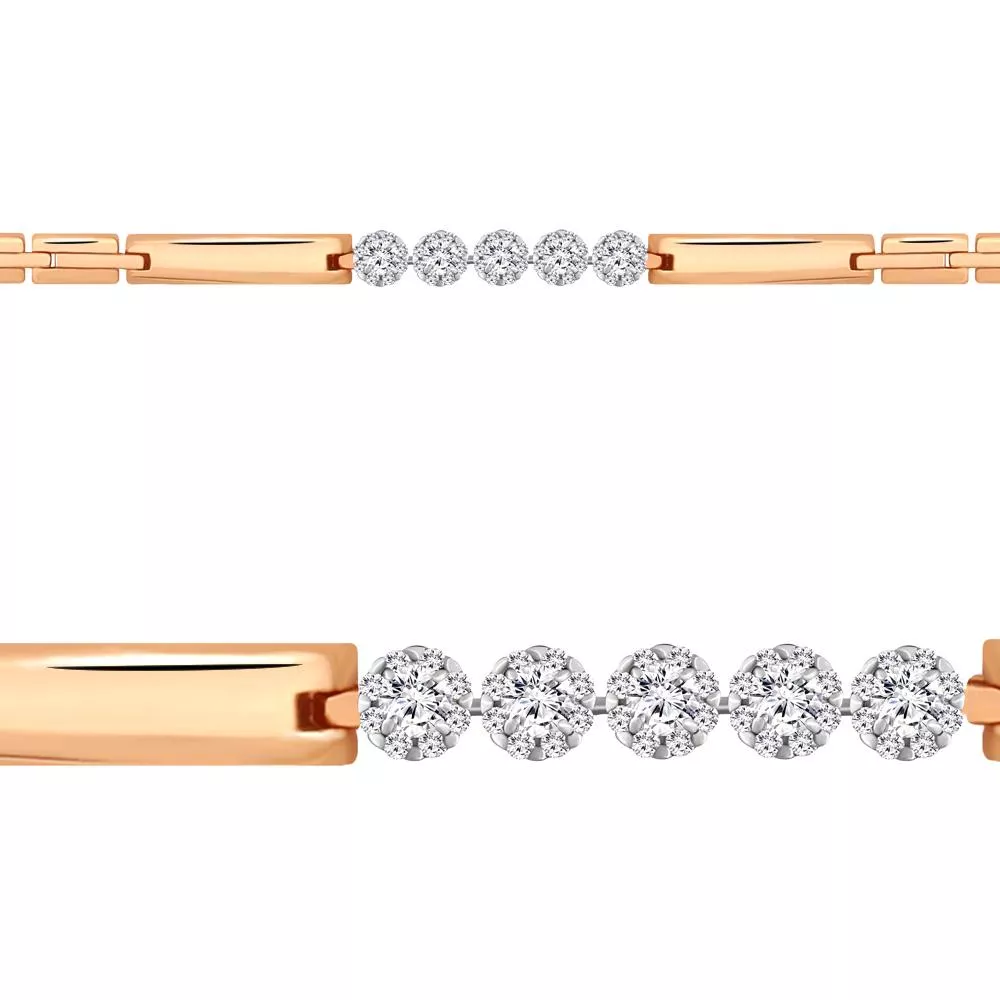 Браслет из золота, артикул LV970313к