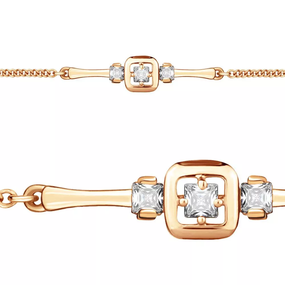 Браслет из золота, артикул LV74388