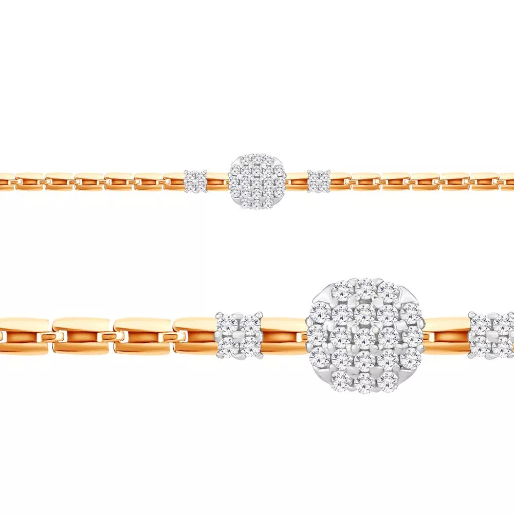 Браслет из золота, артикул LV74359А