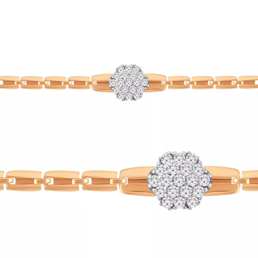 Браслет из золота, артикул LV74348А