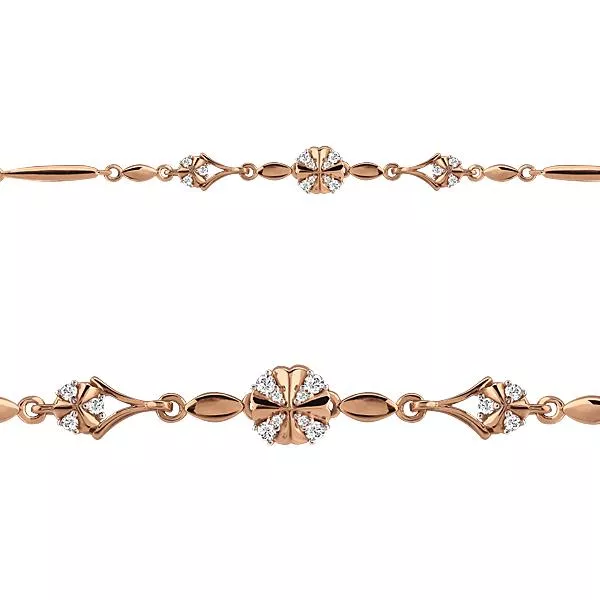 Браслет из золота, артикул LV74227А